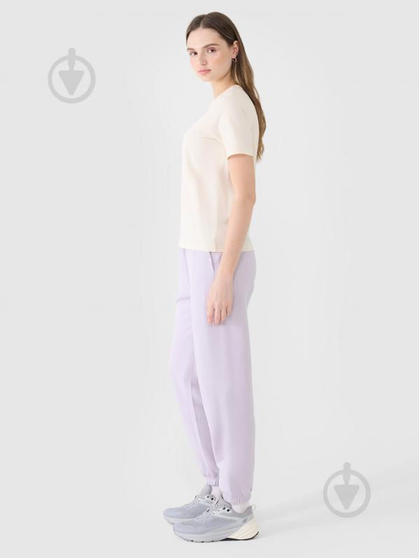 Штани 4F TROUSERS CAS F1013 4FWSS25TTROF1013-52S р. XL фіолетовий - фото 5