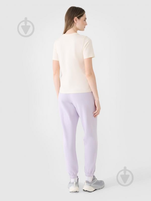 Штани 4F TROUSERS CAS F1013 4FWSS25TTROF1013-52S р. XL фіолетовий - фото 6