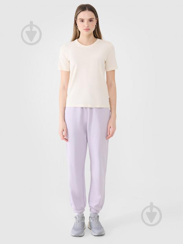 Штани 4F TROUSERS CAS F1013 4FWSS25TTROF1013-52S р. XL фіолетовий - фото 7