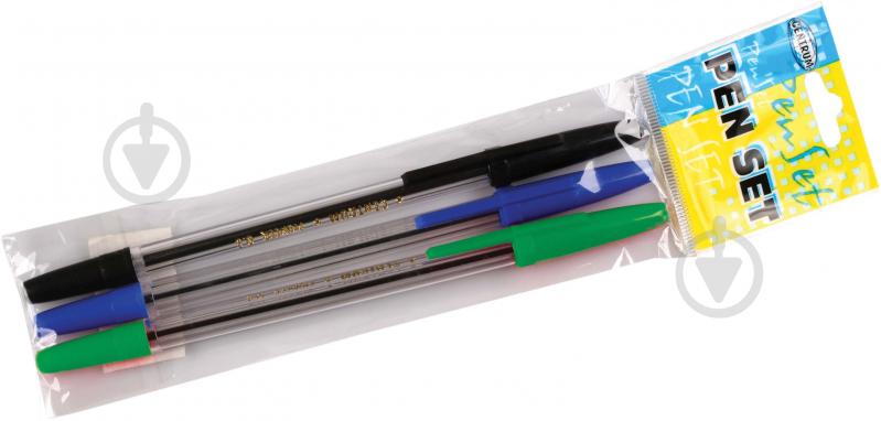 Набор ручек шариковых Centrum 82616 3 шт. - фото 1