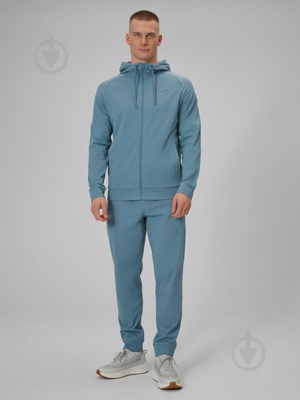 Джемпер 4F SWEATSHIRT FNK M631 4FWSS26TFSWM631-32M р.XL блакитний - фото 5