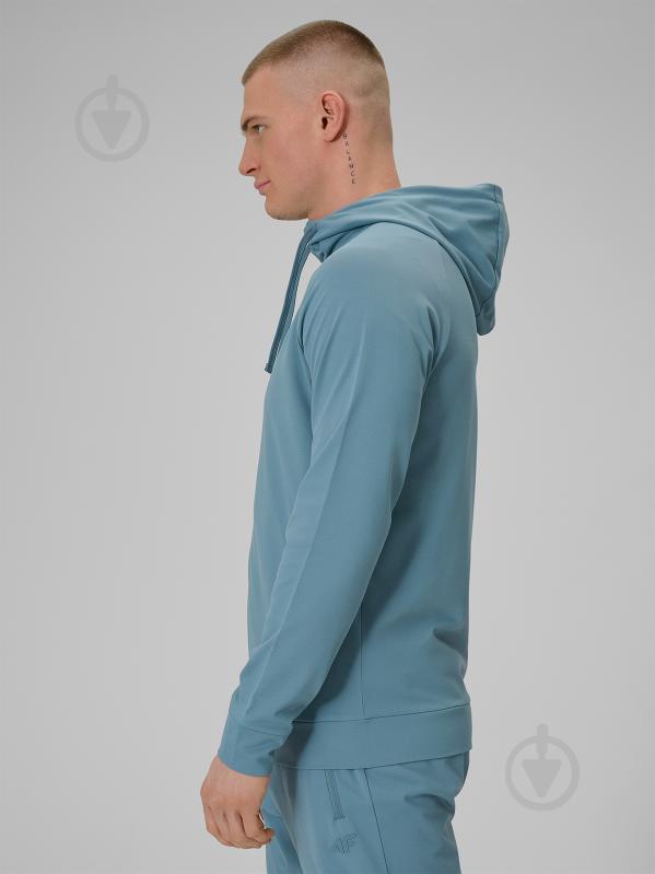 Джемпер 4F SWEATSHIRT FNK M631 4FWSS26TFSWM631-32M р.XL блакитний - фото 3