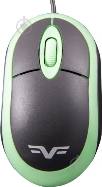 Мышка Frime FM-001BG Black/Green USB (FM-001BG) - фото 1