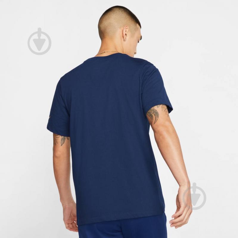 Футболка Nike M NK DRY TEE JDI CD1284-492 р.L синій - фото 5