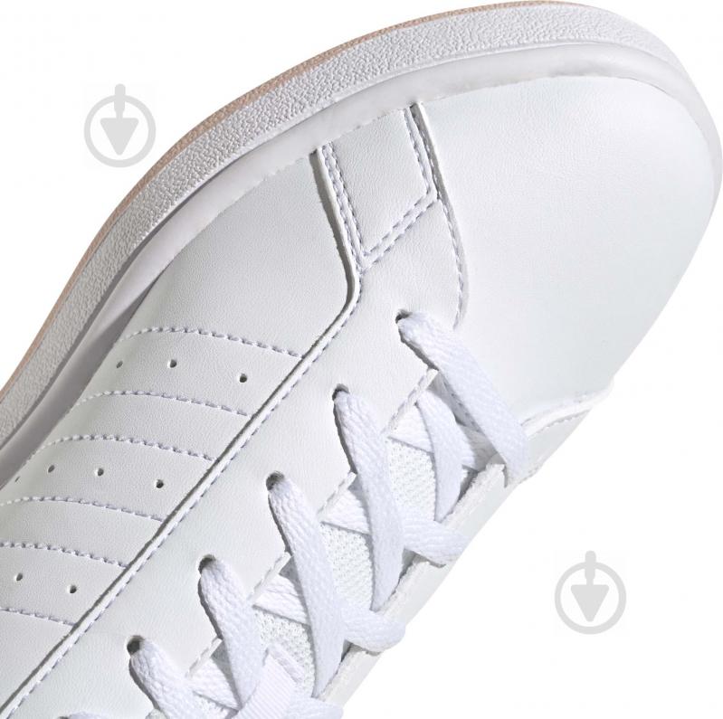 Кроссовки женские зимние Adidas GRAND COURT BASE GV7163 р.40 белые - фото 12