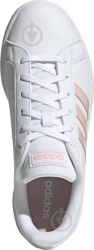 Кроссовки женские зимние Adidas GRAND COURT BASE GV7163 р.40 белые - фото 7