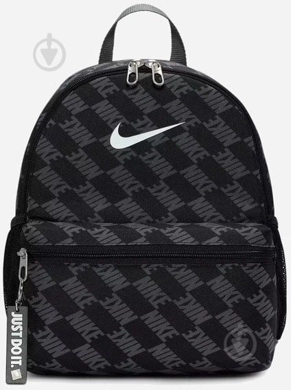 Рюкзак Nike Kids' Brasilia JDI Printed Mini HV6481-010 11 л чорний