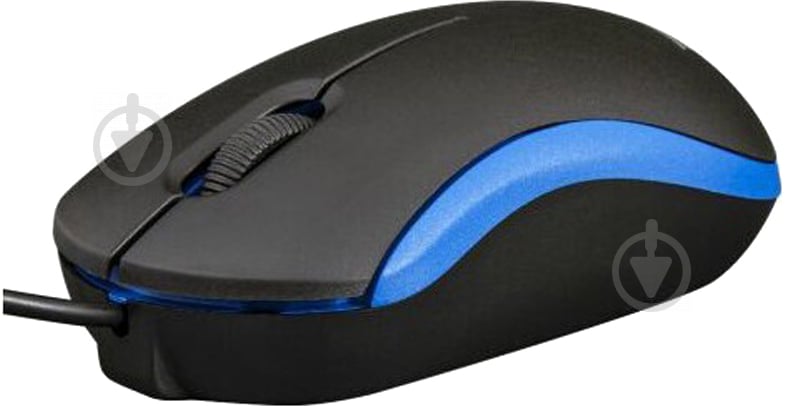 Мышка Frime FM-010BB black/blue - фото 2