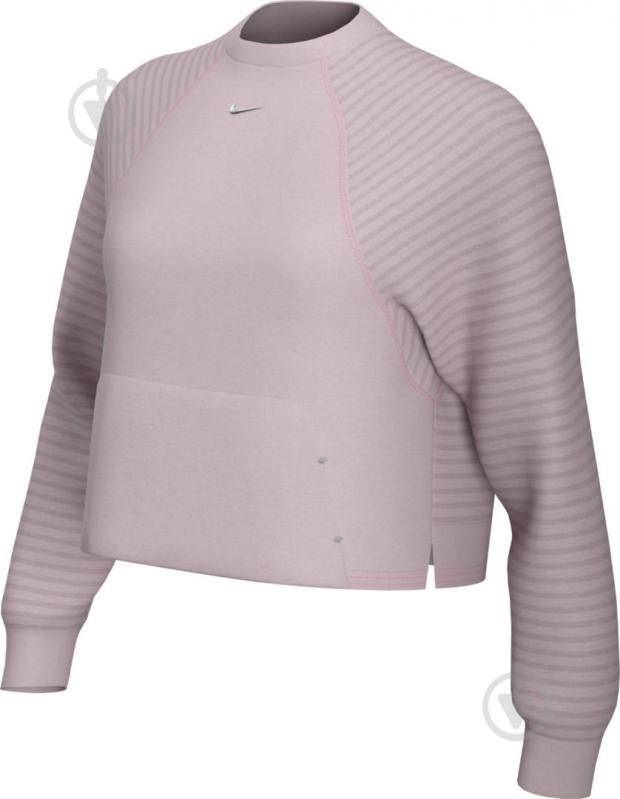 Джемпер Nike W NP LUX CLN DRY FLEECE CREW CU5745-516 р. S розовый - фото 3