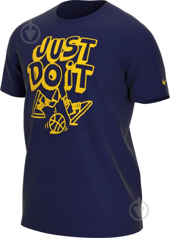 Футболка Nike M NK DRY TEE JDI CD1284-492 р.S синій - фото 3