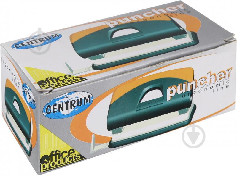Діркопробивач Ergonomic Line з обмежувачем 10 аркушів 83417 Centrum - фото 3