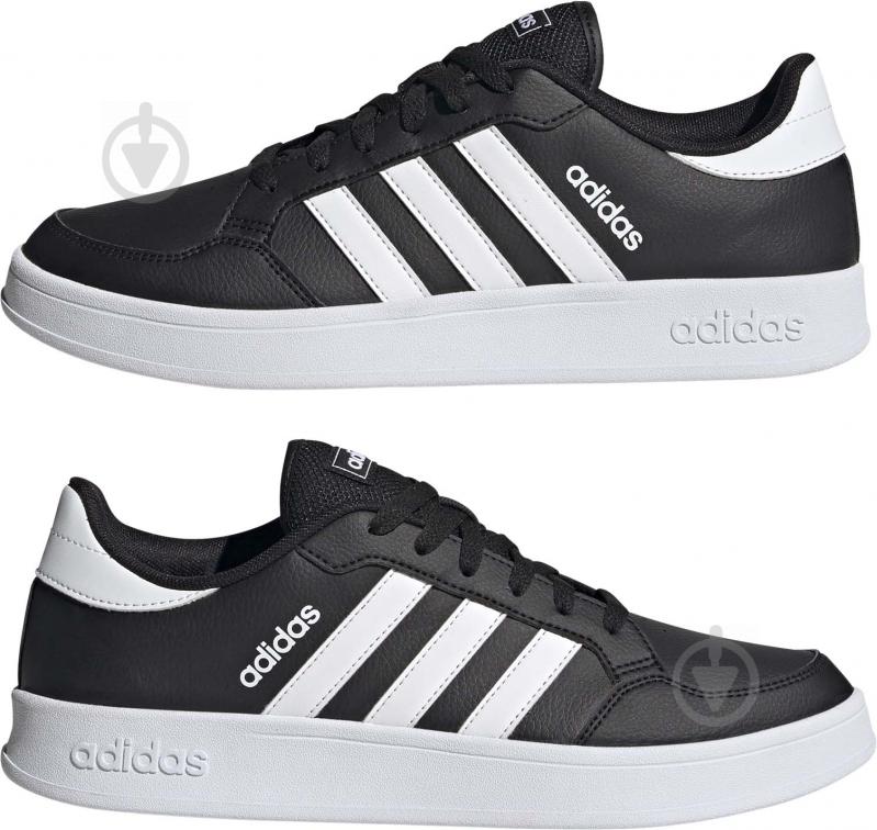 Кросівки чоловічі зимові Adidas BREAKNET FX8708 р.43 1/3 чорні - фото 5