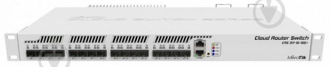 Комутатор Mikrotik CRS317-1G-16S+RM - фото 1