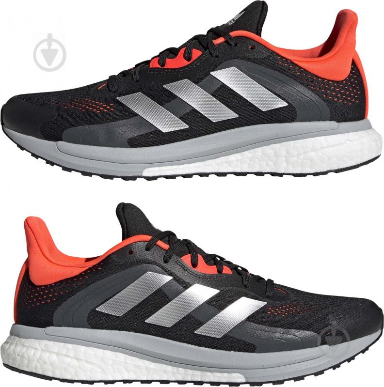 Кроссовки мужские летние Adidas SOLAR GLIDE 4 ST FY4108 р.41 1/3 черные - фото 5