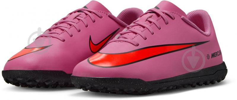 Cороконіжки Nike Jr. Mercurial Vapor 16 Club FQ8287-600 р.38 рожевий - фото 5