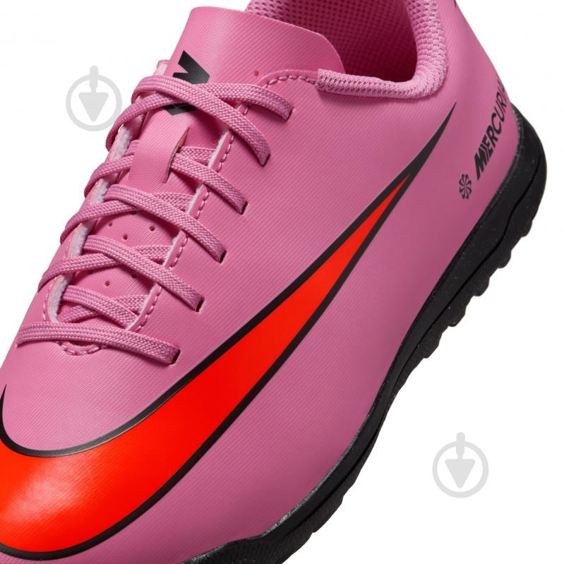 Cороконіжки Nike Jr. Mercurial Vapor 16 Club FQ8287-600 р.37,5 рожевий - фото 9