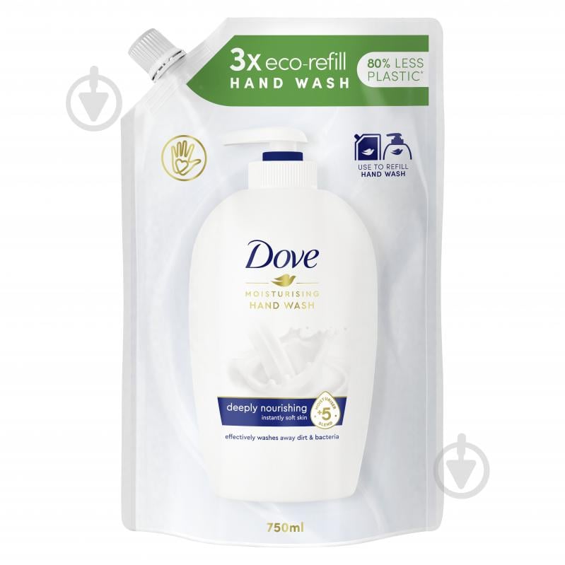 Мыло жидкое Dove Красота и уход 750 мл - фото 1