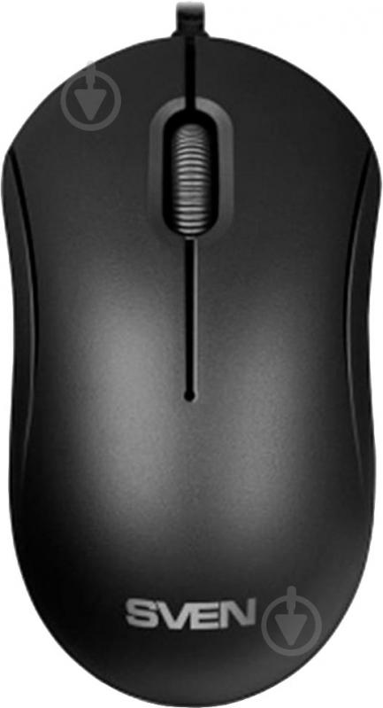 Мышка Sven RX-60 Black USB (530092) - фото 1 Мышка Sven RX-60 Black USB (530092) - фото 1