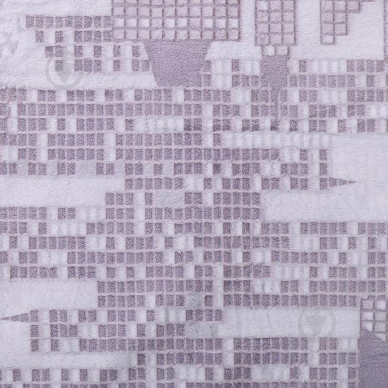Покривало декоративне Brooklin 160x200 см La Nuit білий із фіолетовим - фото 2 Покривало декоративне Brooklin 160x200 см La Nuit білий із фіолетовим - фото 2