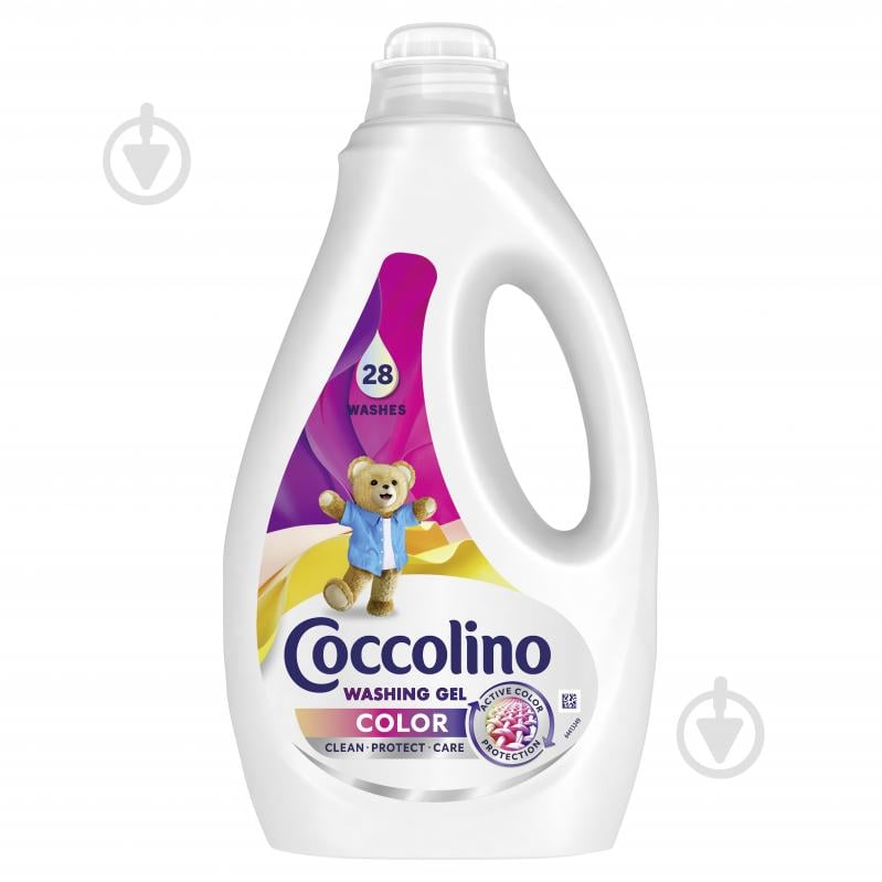 Гель для машинного та ручного прання Coccolino Color 1,12 л - фото 1