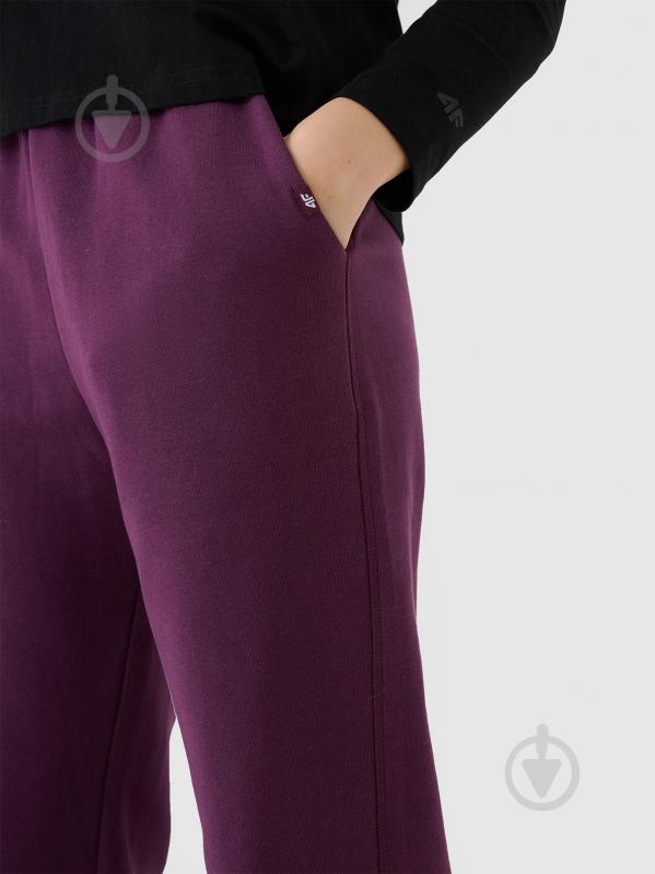 Штани 4F TROUSERS CAS F1013 4FWSS25TTROF1013-50S р. XS фіолетовий - фото 2
