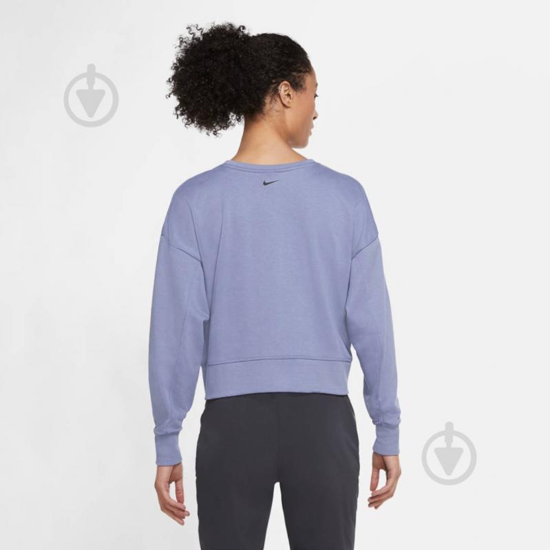 Джемпер Nike W NK DY GET FIT FC C PP1 SPRKL CU9014-482 р. M голубой - фото 3