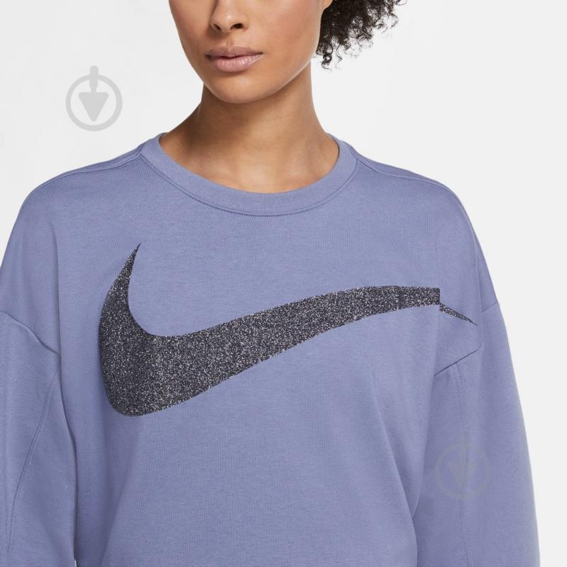 Джемпер Nike W NK DY GET FIT FC C PP1 SPRKL CU9014-482 р. S голубой - фото 4 Джемпер Nike W NK DY GET FIT FC C PP1 SPRKL CU9014-482 р. S голубой - фото 4