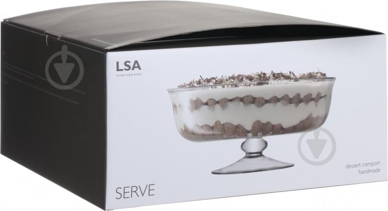 Фруктовница на ножке LSA Serve 31 см G1035-31-301 - фото 4