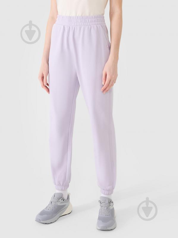 Штани 4F TROUSERS CAS F1013 4FWSS25TTROF1013-52S р. XS фіолетовий - фото 1