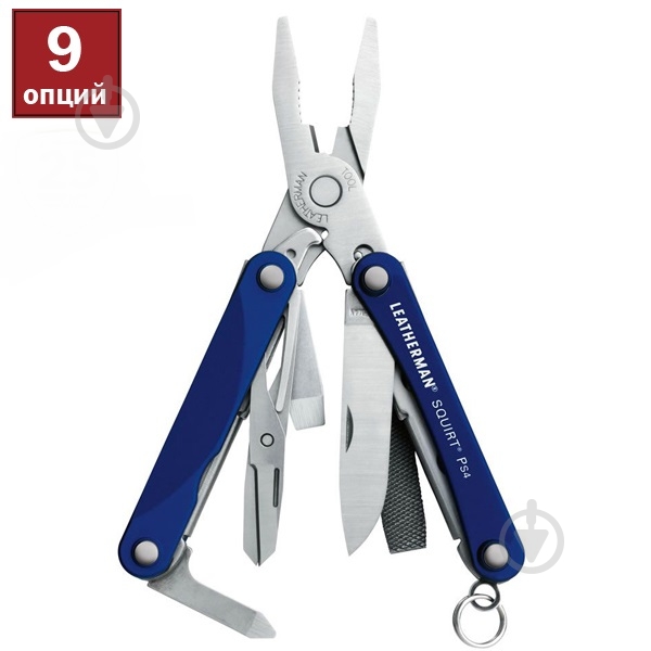 Мультитул Leatherman Squirt PS4 blue 831230 - фото 2