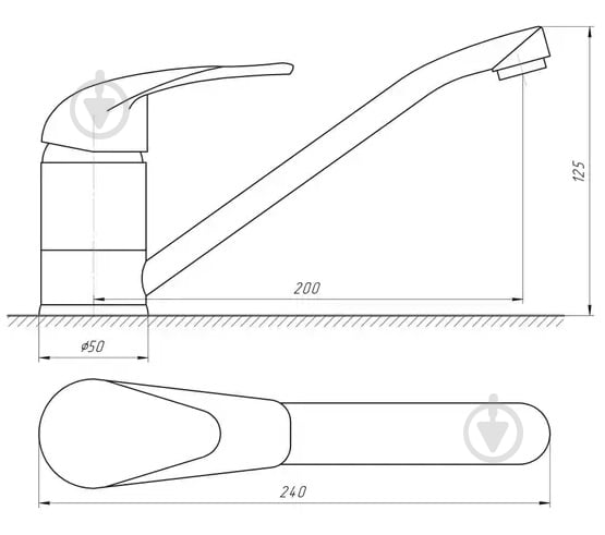 Змішувач для кухні EcoMix E-GEZ-103 - фото 5