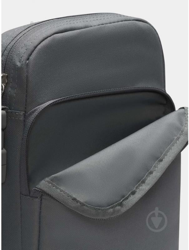 Сумка через плечо Nike Heritage DB0456-084 4 л серый - фото 5 Сумка через плечо Nike Heritage DB0456-084 4 л серый - фото 5