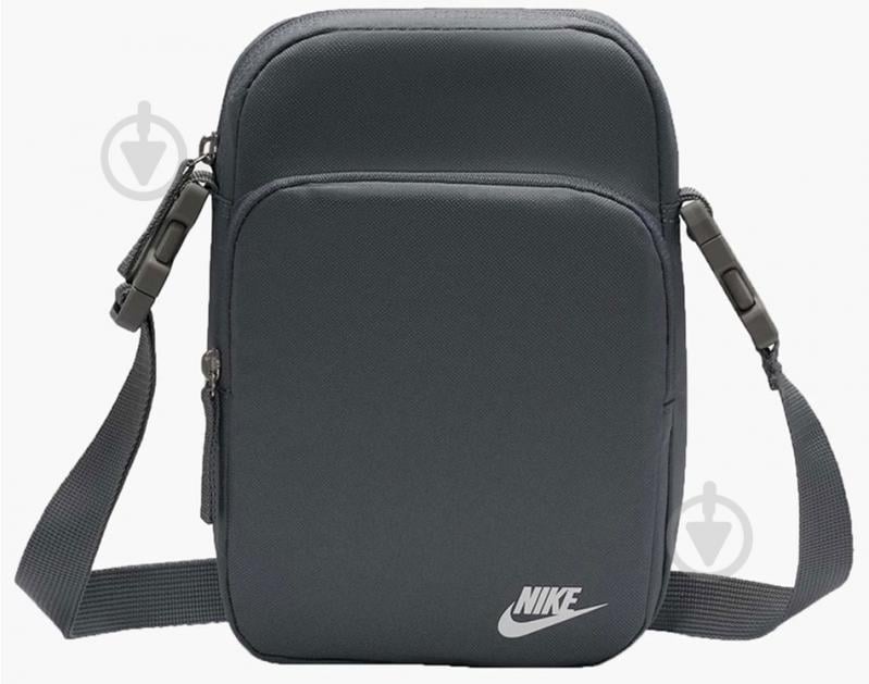 Сумка через плечо Nike Heritage DB0456-084 4 л серый - фото 1 Сумка через плечо Nike Heritage DB0456-084 4 л серый - фото 1