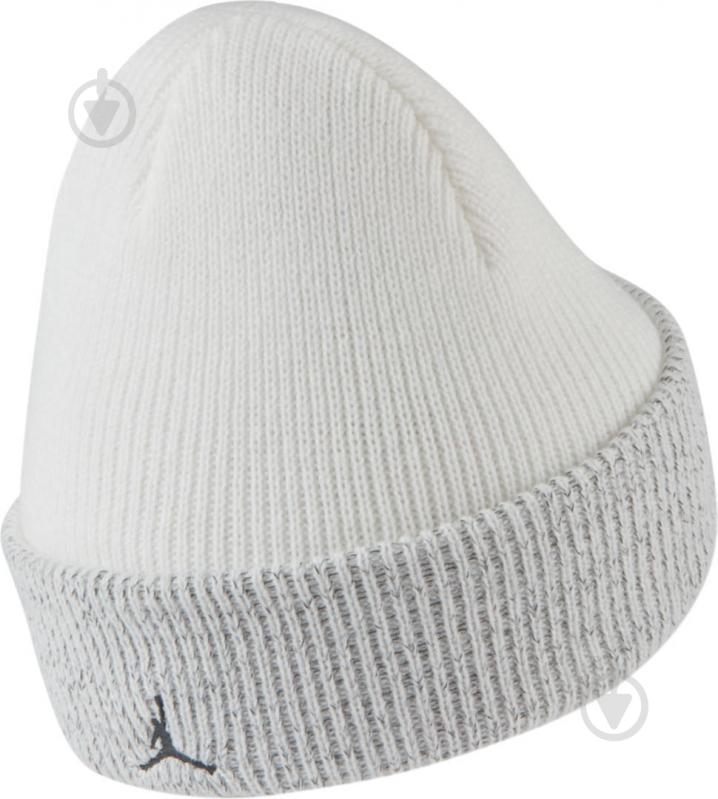 Шапка Jordan Cuffed Beanie Reflect CW6405-100 р.one size білий - фото 2