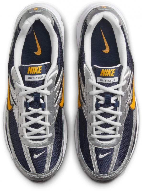 Кросівки чоловічі демісезонні Nike INITIATOR IB4467-451 р.45,5 сірі із синім - фото 7