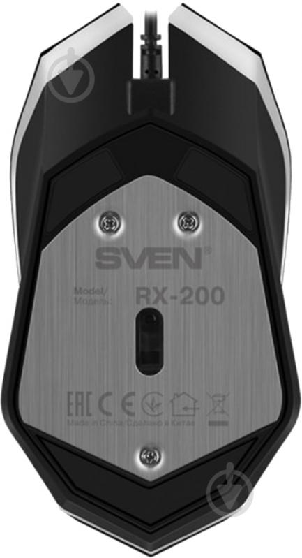 Мишка Sven RX-200 black USB - фото 7