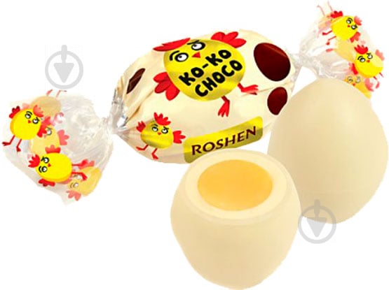 Цукерки Roshen 1000 г (Ko-Ko Choco White) - фото 1