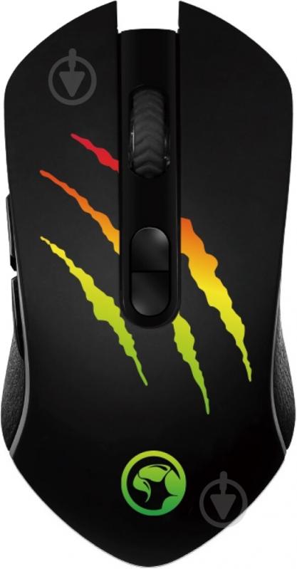 Мышь Marvo M425G Multi-LED Black - фото 1