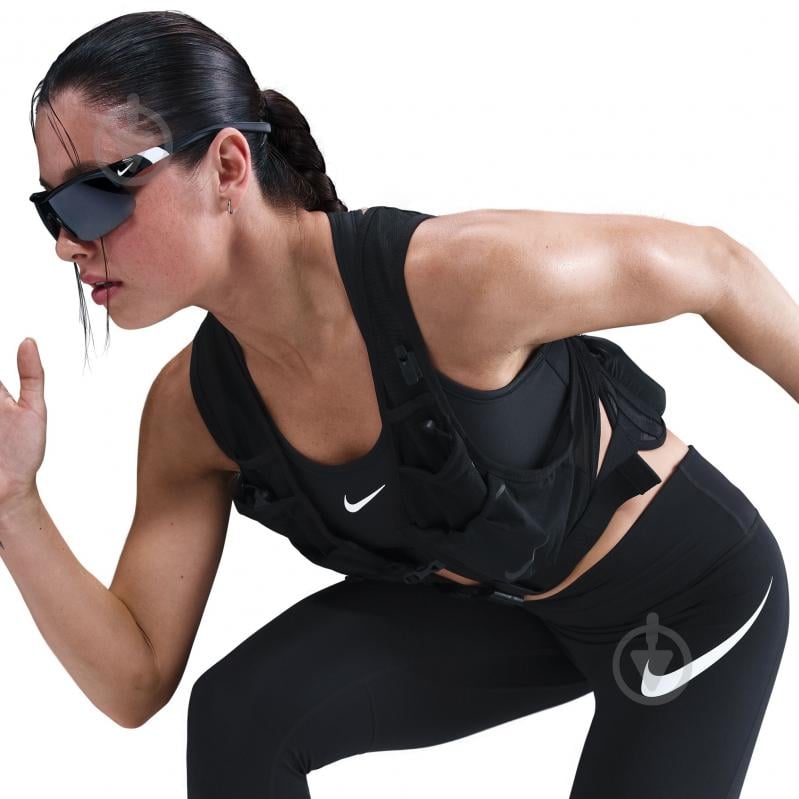 Тайтсы Nike W NK DF TEMPO HR 7/8 TGT SWHBR HV2304-010 р.XS черный - фото 9