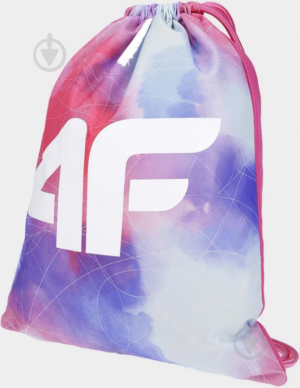 Сумка-мешок 4F J4L21-JBAGD202-90S 20 л белый с фиолетовым - фото 1 Сумка-мешок 4F J4L21-JBAGD202-90S 20 л белый с фиолетовым - фото 1