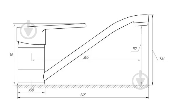 Змішувач для кухні DOMINO BLITZ DBC-103 - фото 4 Змішувач для кухні DOMINO BLITZ DBC-103 - фото 4