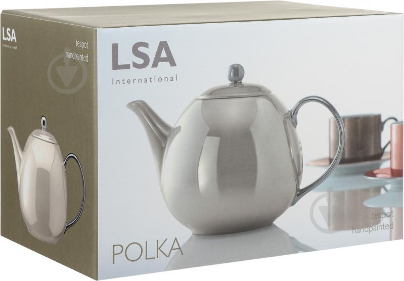 Чайник заварювальний LSA Polka Stone 1,3 л P057-46-582 - фото 2