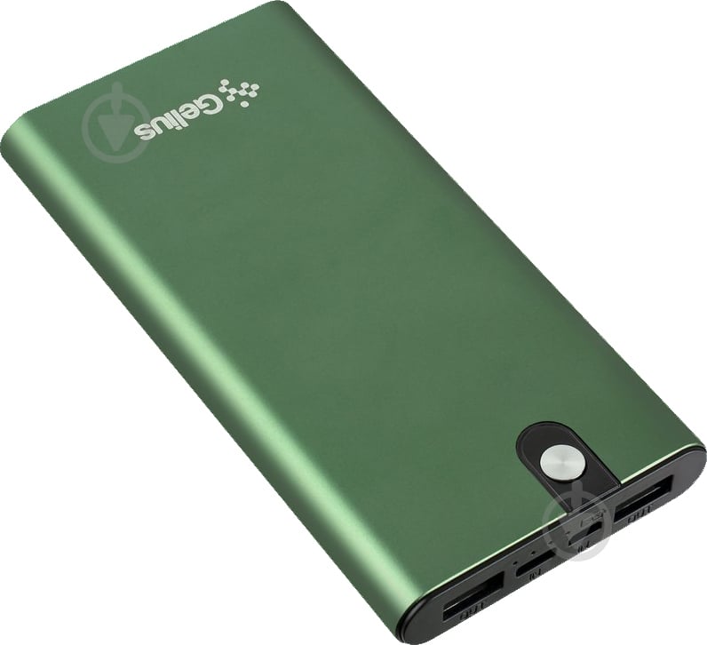 Повербанк Gelius Pro Edge 10000 mAh green (GP-PB10-013) - фото 7