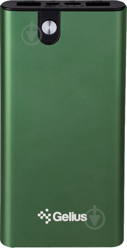 Повербанк Gelius Pro Edge 10000 mAh green (GP-PB10-013) - фото 1