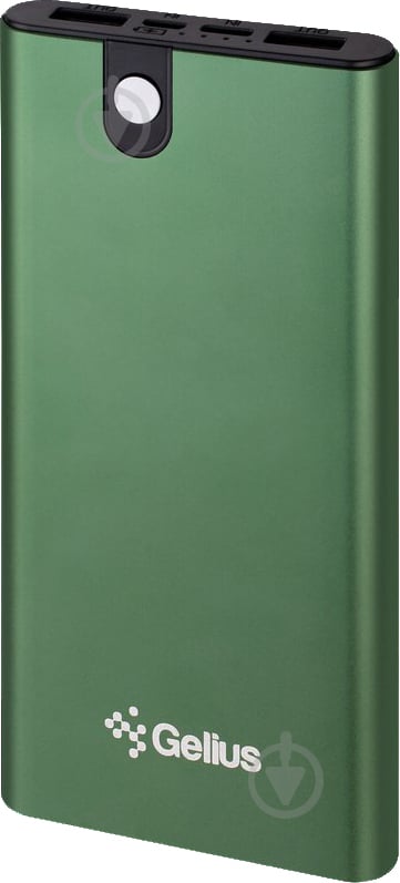 Повербанк Gelius Pro Edge 10000 mAh green (GP-PB10-013) - фото 3