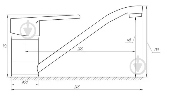 Смеситель для кухни DOMINO BLITZ DBC-203 - фото 4 Смеситель для кухни DOMINO BLITZ DBC-203 - фото 4