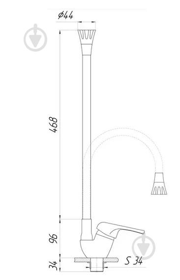 Смеситель для кухни DOMINO BLITZ DBC-203SA-G03 - фото 7 Смеситель для кухни DOMINO BLITZ DBC-203SA-G03 - фото 7
