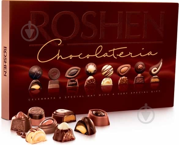 Конфеты Roshen Chocolateria 194 г (4823077624285) - фото 1