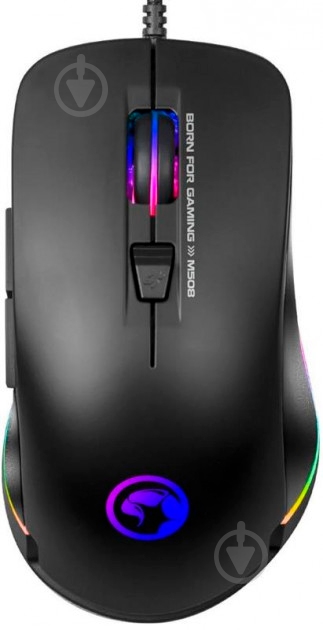 Мышка Marvo M508 Multi-LED Black (M508) - фото 1