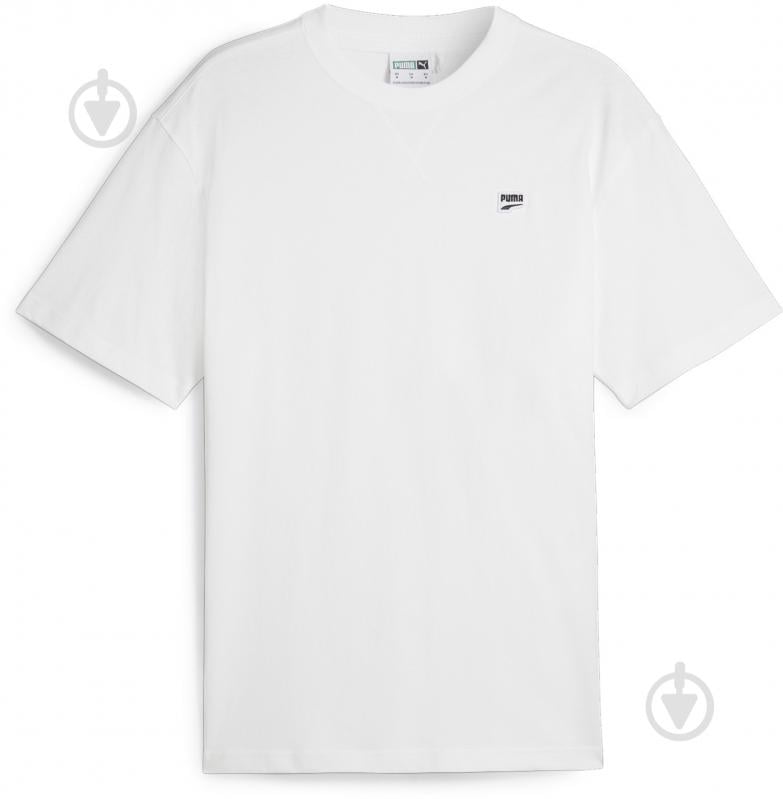 Футболка Puma DOWNTOWN BADGE TEE 62592502 р.S білий - фото 1